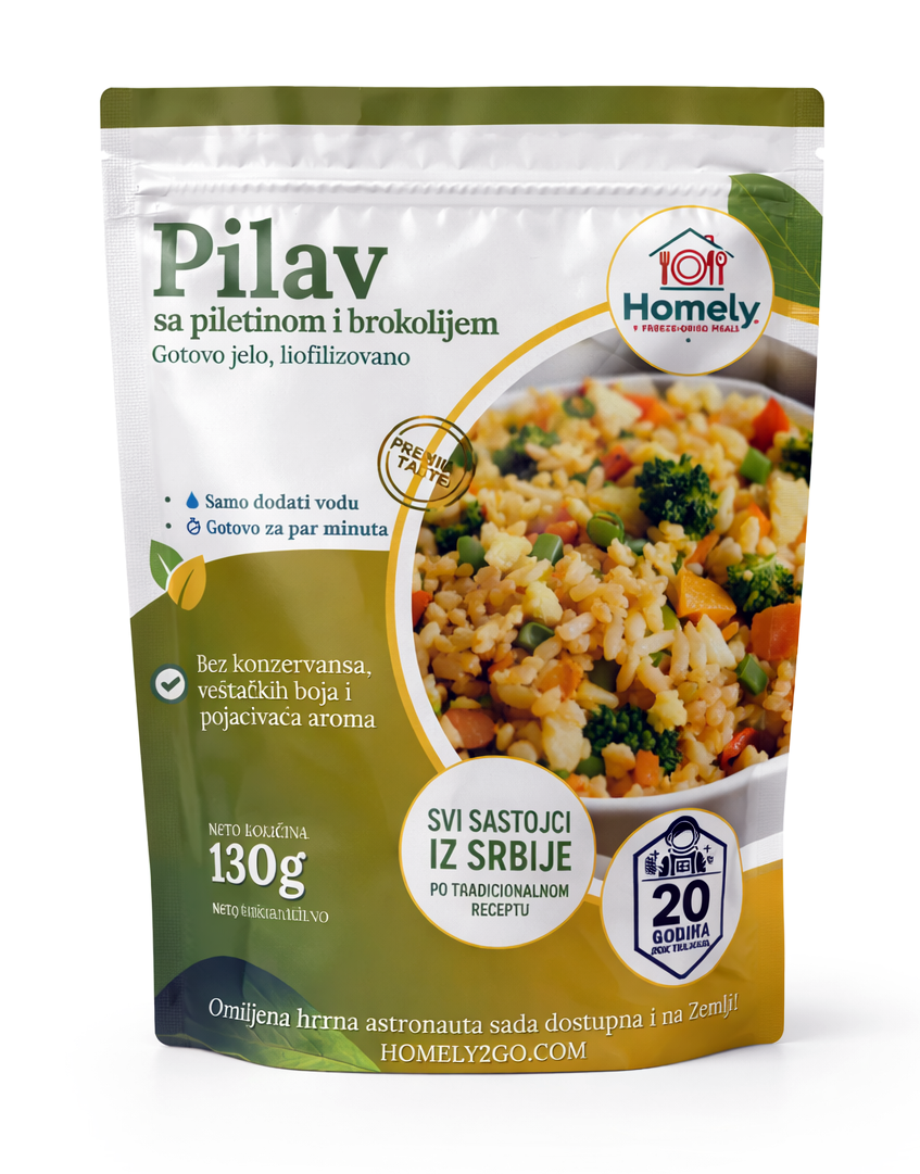 PILAV SA PILETINOM I BROKOLIJEM
